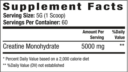 Vezorn Creatine Monohydrate
